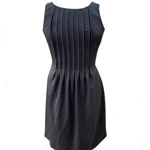 New Calvin Klein Sleeveless Pleated Sheath Dress